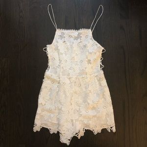 Kendall and Kylie White Romper